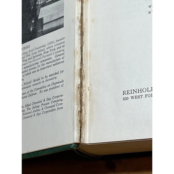 1949 Industrial Chemistry for student & general reader book. Emil Raymond Riegel - Picture 6 of 8